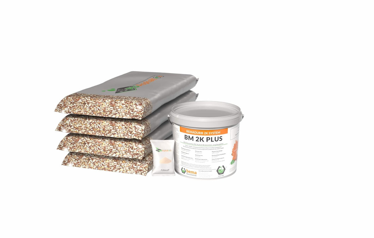 bema PU - Asphalt® - Taj Mahable PU - Asphalt - 3,7 m² Set - PU - Asphalt Shop