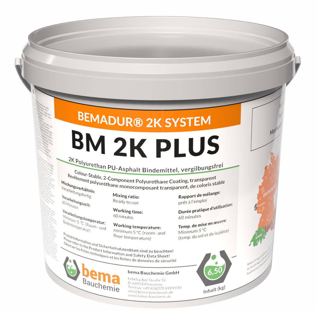 BEMADUR® 2K PLUS - 7,50 kg Gebinde
