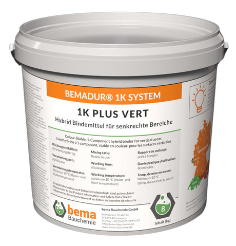 bema PU - Asphalt® - BEMADUR® 1K PLUS VERT - 8 kg Gebinde - PU - Asphalt Shop