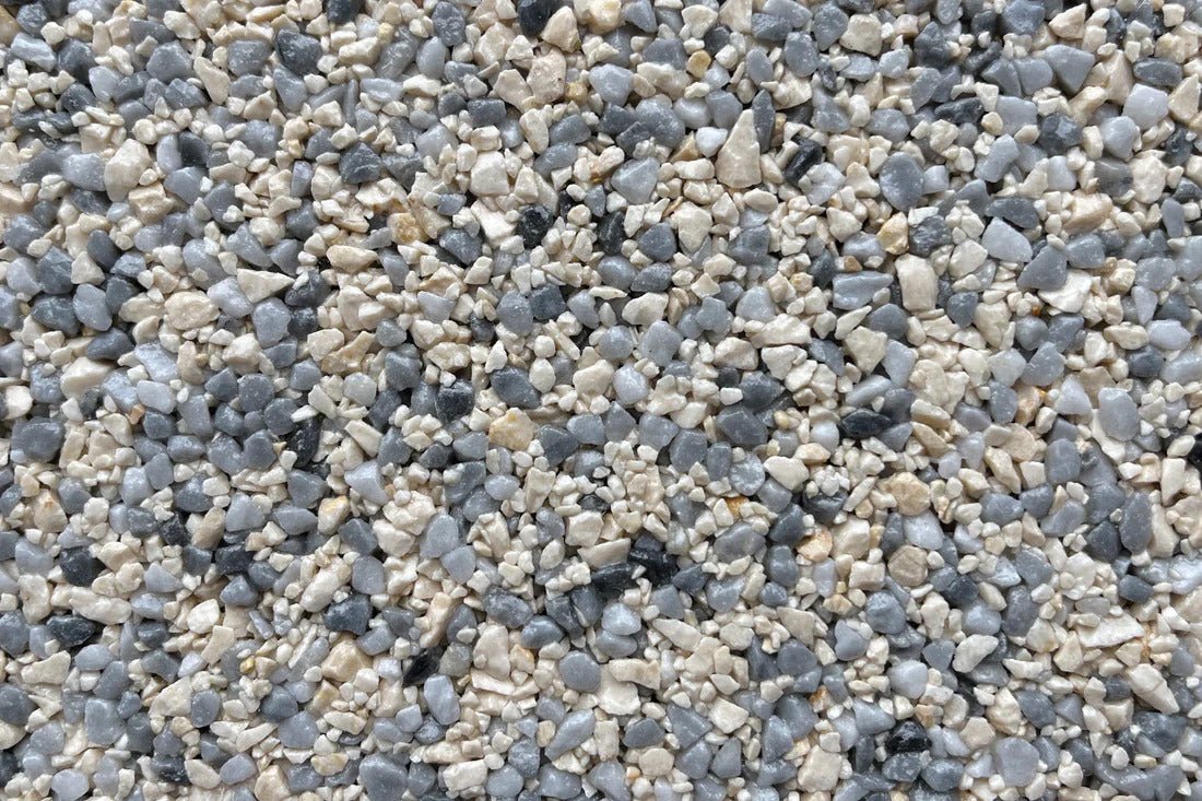 bema PU - Asphalt® - Draingranulat Ipanema Beach - 100 kg Mischung - PU - Asphalt Shop